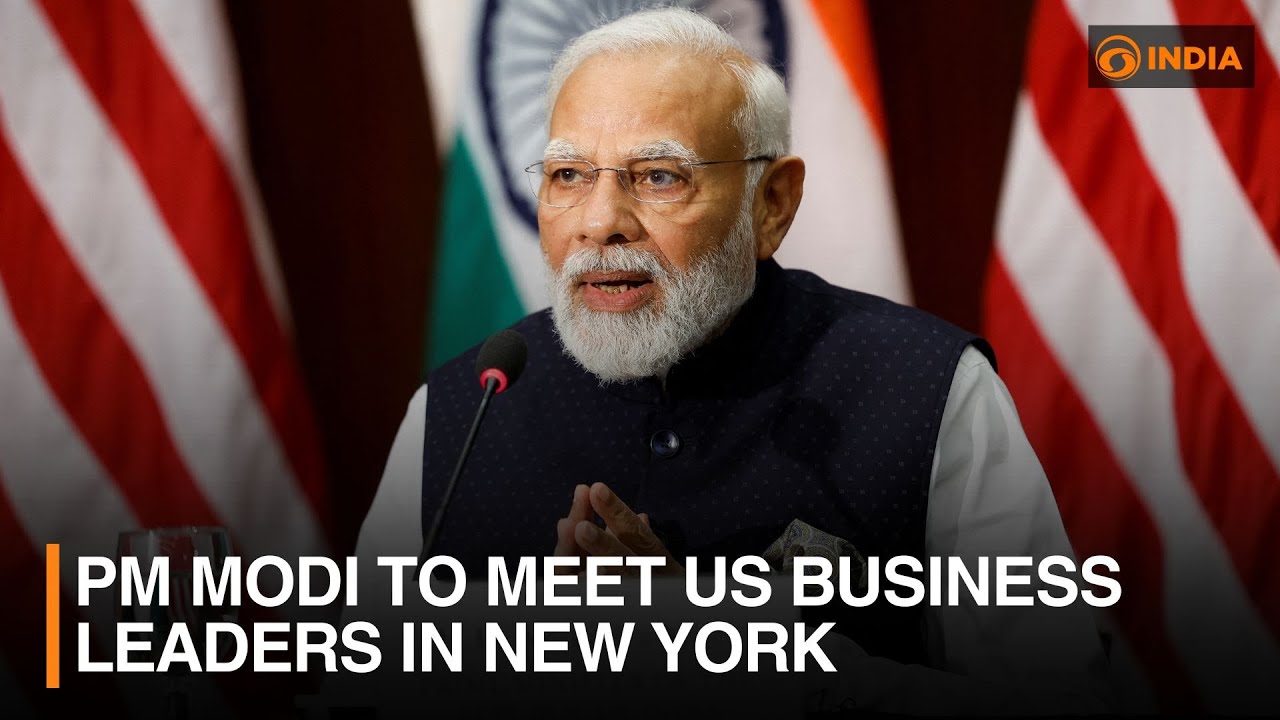 PM Modi to meet US Business Leaders in New York | DD India