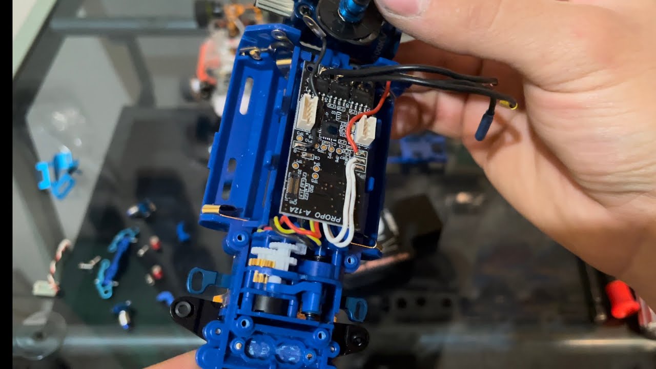 Delrin servo and brass 4th gear MiniZ