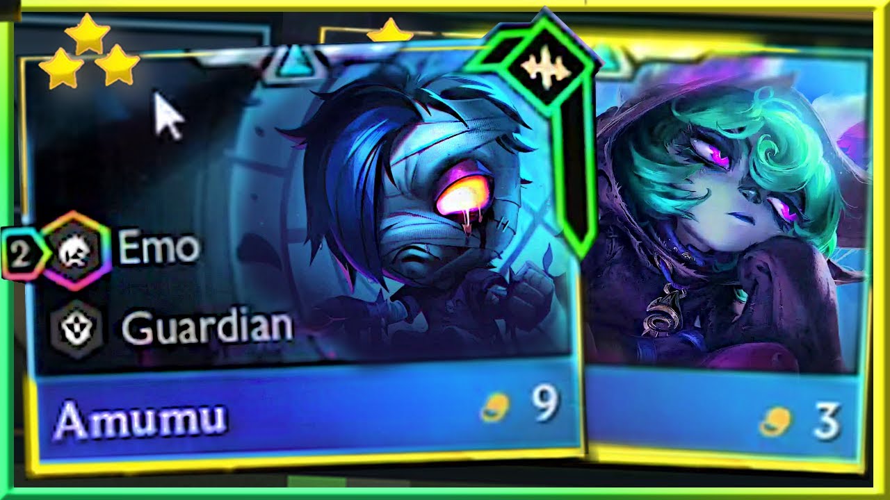 6 Emo is So Strong Now. 3 Star Amumu AND Vex! - Teamfight Tactics Set 10 Gameplay