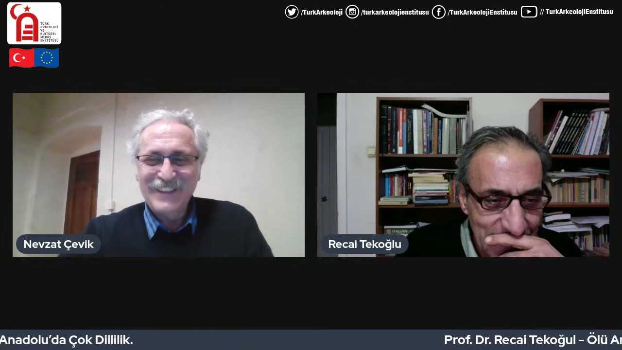 [Webinar] Salı Konuşmaları - 3 Ölü Anadolu Dilleri. Eski Anadolu’da Çok Dillilik.