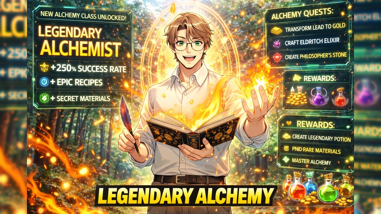Ranker na Walang Combat Skills—Pero Alchemy, Farming at Crafting LVL 999