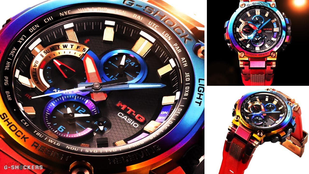 Casio G-Shock Volcanic Lightning MT-G | Rainbow MTGB1000VL-4A