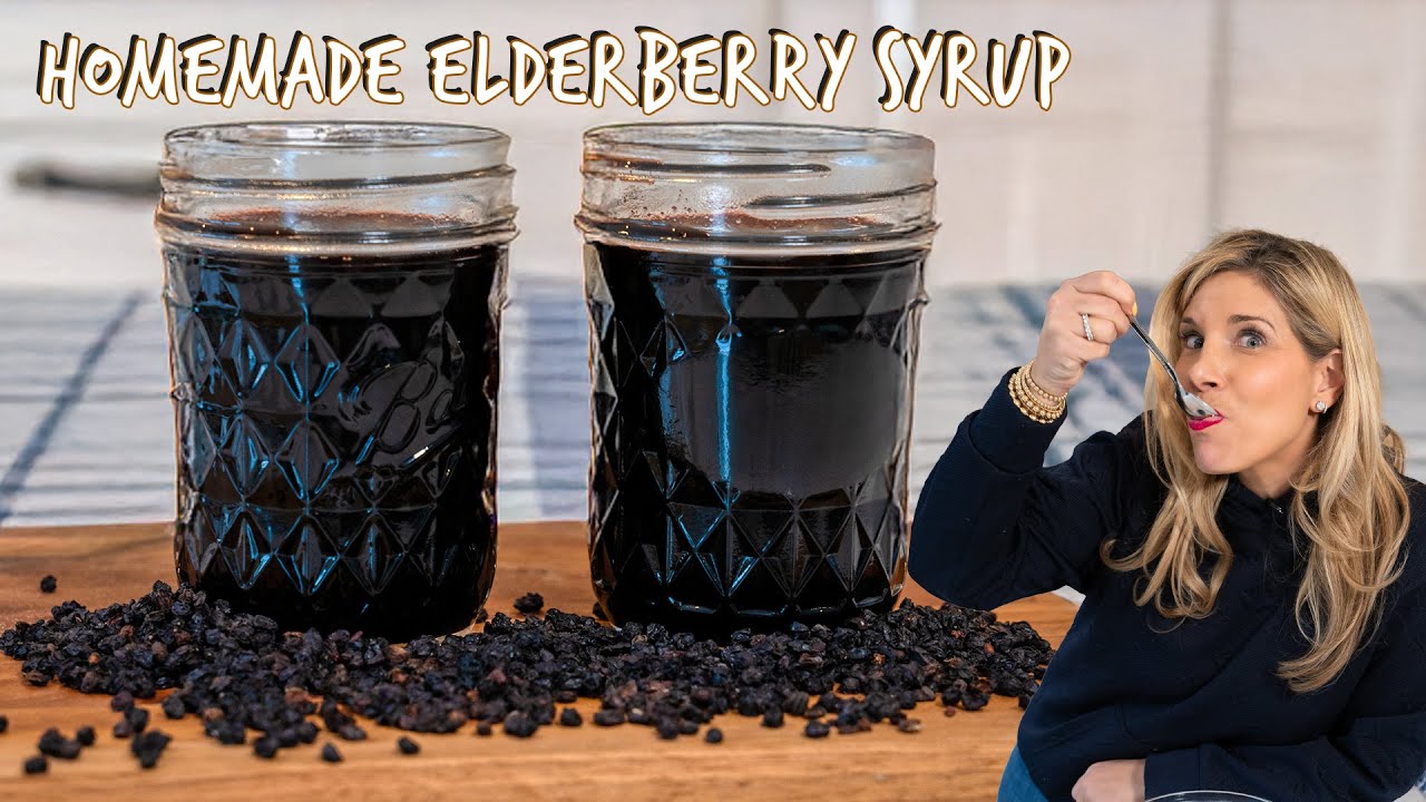 Homemade Elderberry Syrup Recipe Immune Boosting!