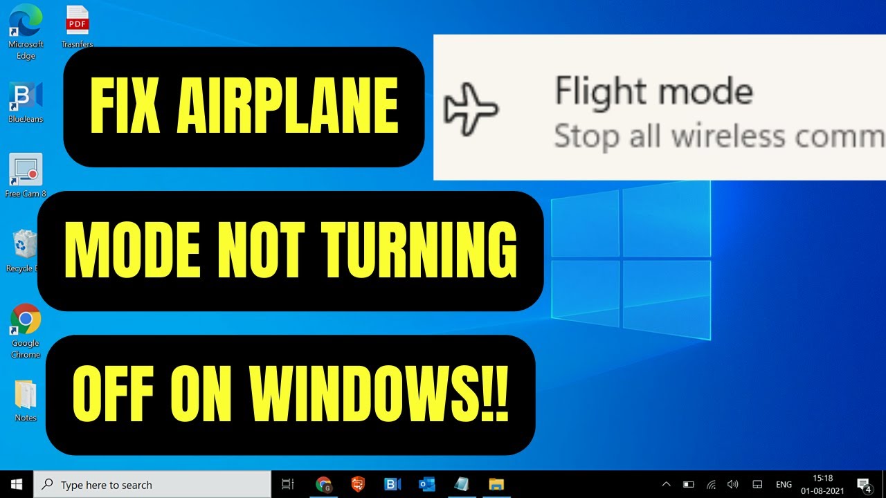 How To Turn Off Airplane Mode On Windows 11/10 [EASY FIX]