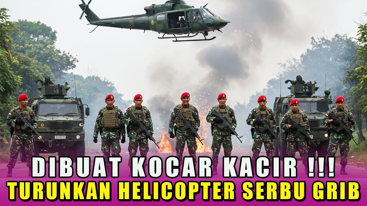 GEGER❗BERANI MELAWAN APARAT PULUHAN RIBU ORMAS GRIB BERJAYA NEKAD BAKAR TRUK TAKTIS TNI DAN MENYERBU