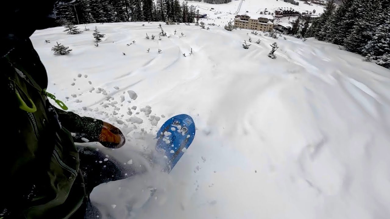 Great Powder Day Big Sky Montana