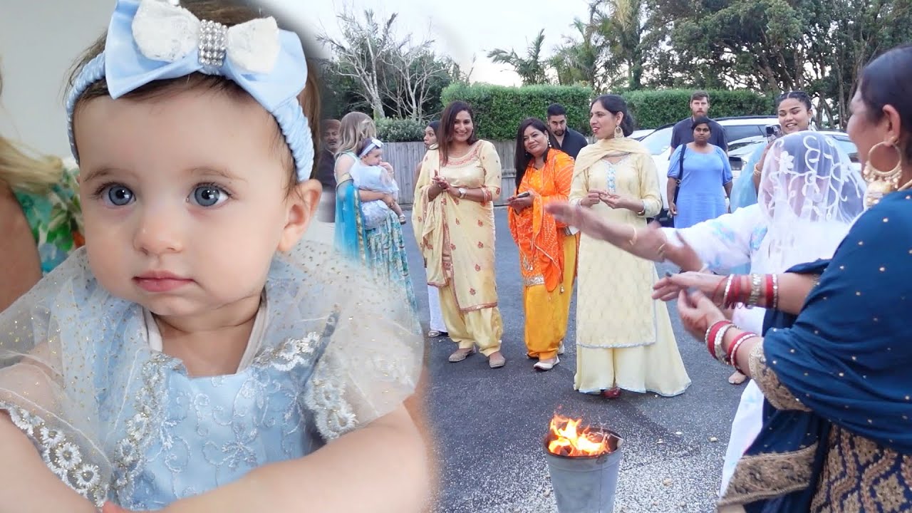 OUR BABY GIRL HAZEL'S FIRST LOHRI | Punjabi Family Lohri Vlog🔥
