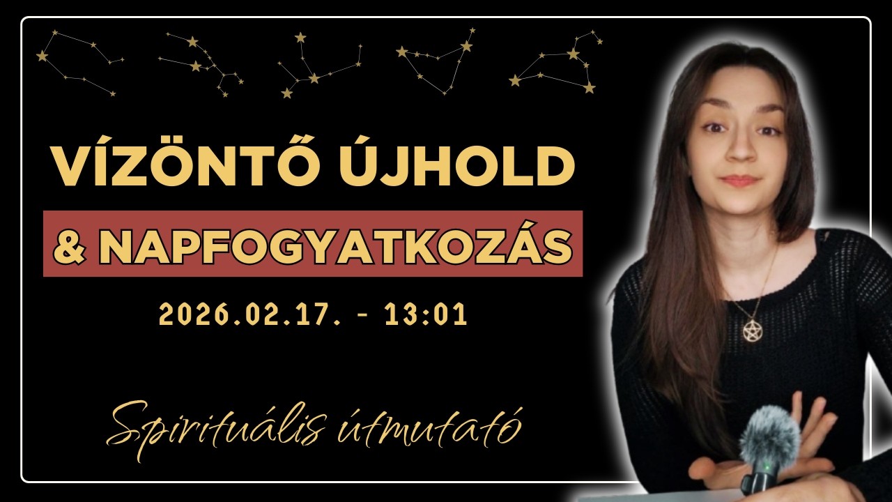 ✨️♒️ Vízöntő Újhold & Napfogyatkozás - spirituális üzenete