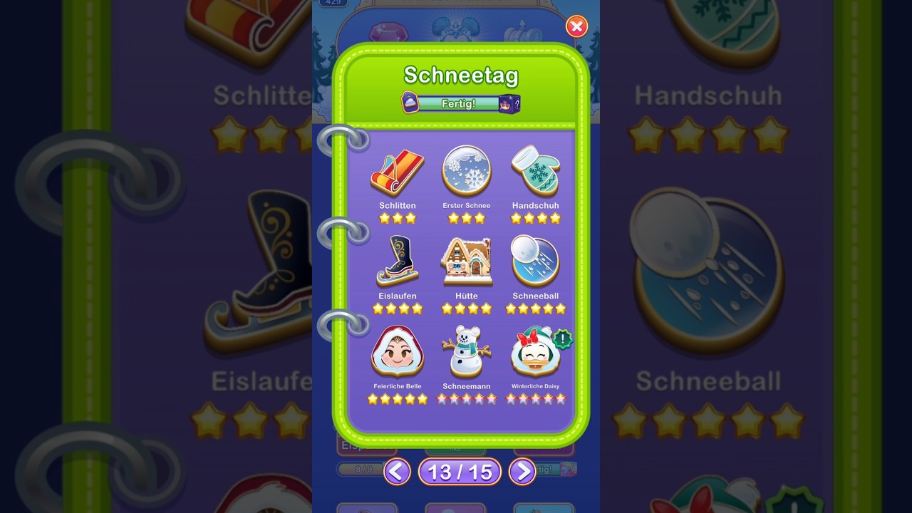 Pin Collection COMPLETE! (Fireside & Snow Day) + Reward - Disney Emoji Blitz