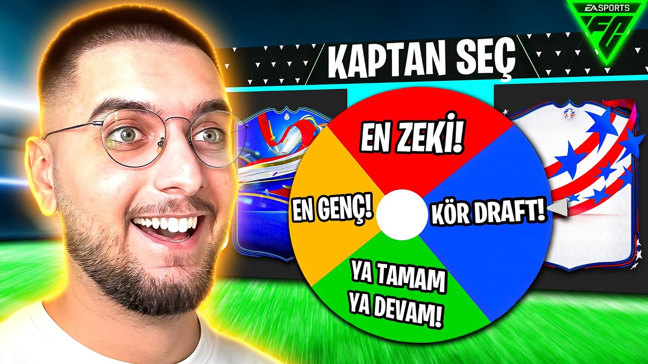 FC24'ün Son Draftı! ÇARK CHALLENGE! | EA FC 24 DRAFT