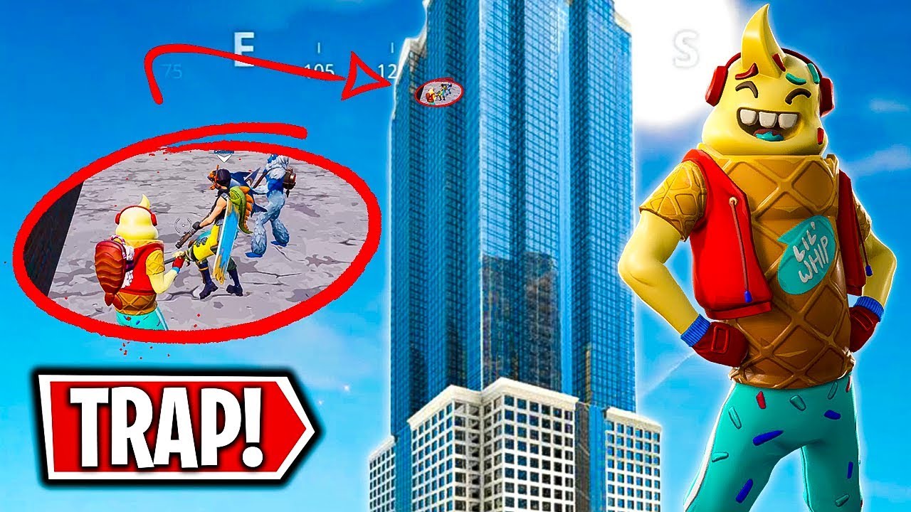 Otroligt SVÅRT Skyscraper Escape med 154! (Fortnite Creative)