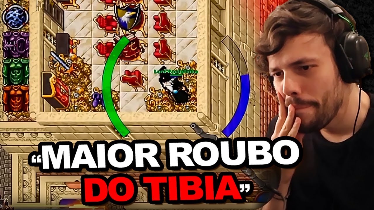 ROUBARAM 150K REAIS NO TIBIA KKKKKKKKKKKKKK