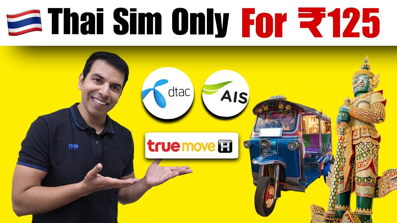 How to Buy SIM in Bangkok Thailand | Cheapest SIM in Bangkok | Thai SIM for 49 Baht only.