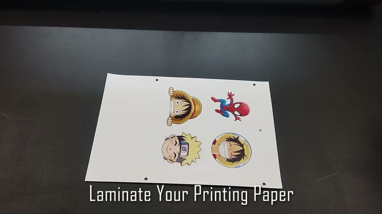 Sticker Cutting By Teneth f5 600 Plotter With Sign Master Software