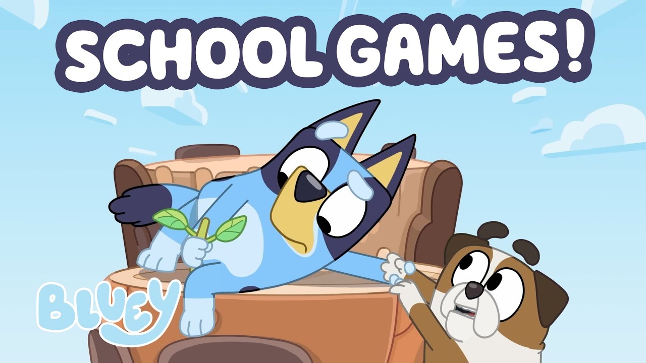 30 MINUTES of Bluey's Back to School Games! ✏️ 💙 | Bluey