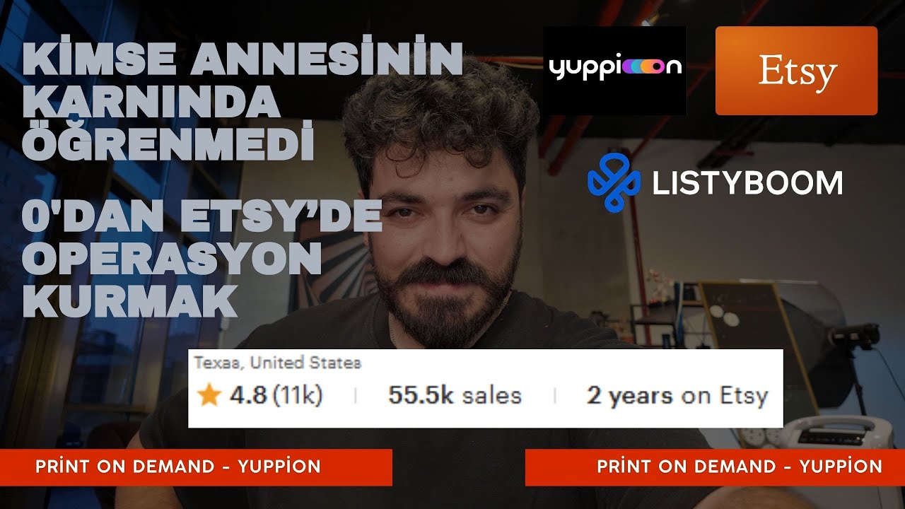 Etsy'de Dev Markamı Nasıl Oluştururum | Öncelikle Online Ticarete Bakış Açısı  | 0'da Marka Olmak |