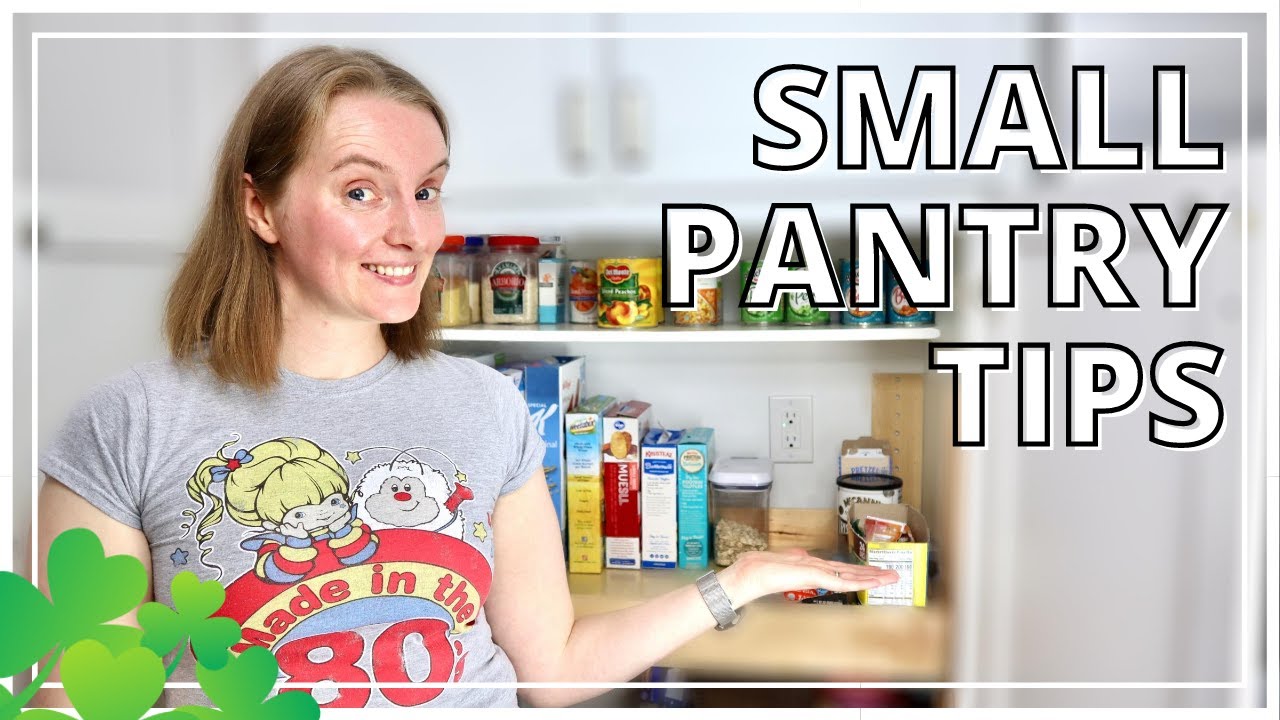 ☘️ Food Storage For Small Spaces – Decluttering And Organising Pantry – Declutter Challenge 2020