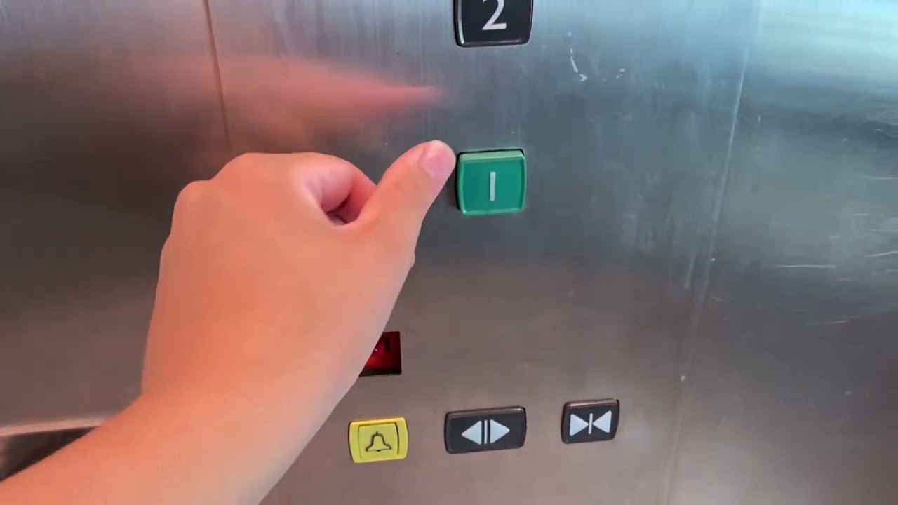 Mitsubishi Traction Elevator at Gate 18, Tan Son Nhat INTL Airport, Ho Chi Minh City Vietnam
