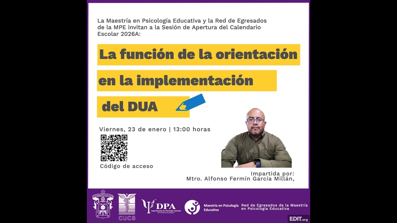 La función de la orientación en la implementación del DUA