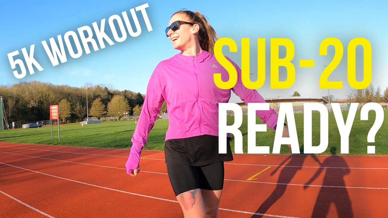 SUB-20 READY? 5k training UPS and DOWNS as Georgie HITS THE TRACK (episode 2)