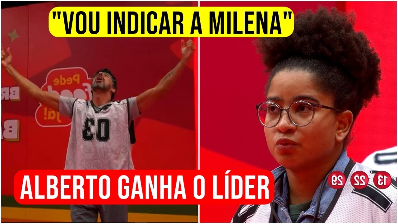 🔴BBB 26 AO VIVO: COWBOY VENCEU A PROVA DO LÍDER IFOOD! MILENA NO PAREDÃO🔥