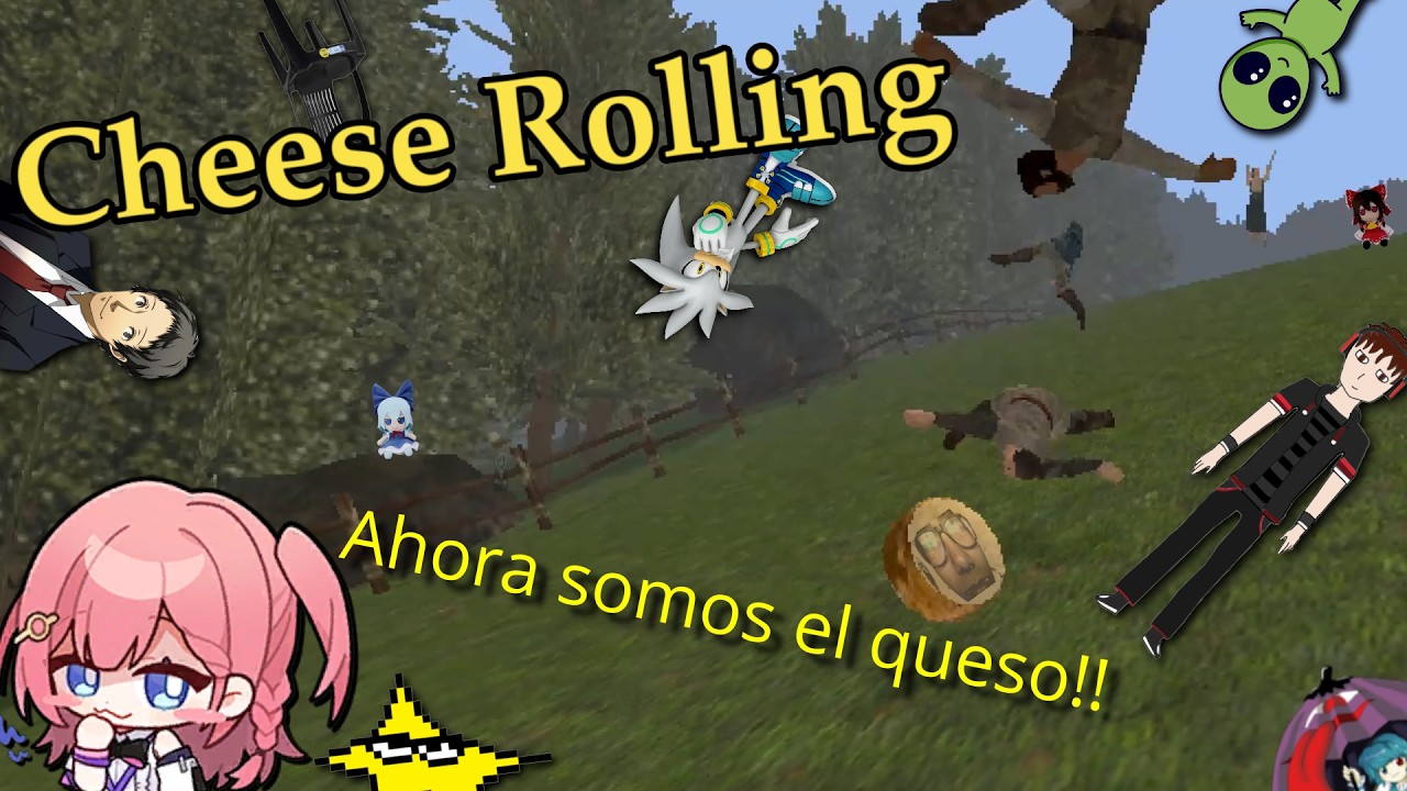 💥AHORA SOMOS EL QUESO!!!🧀 | Cheese Rolling