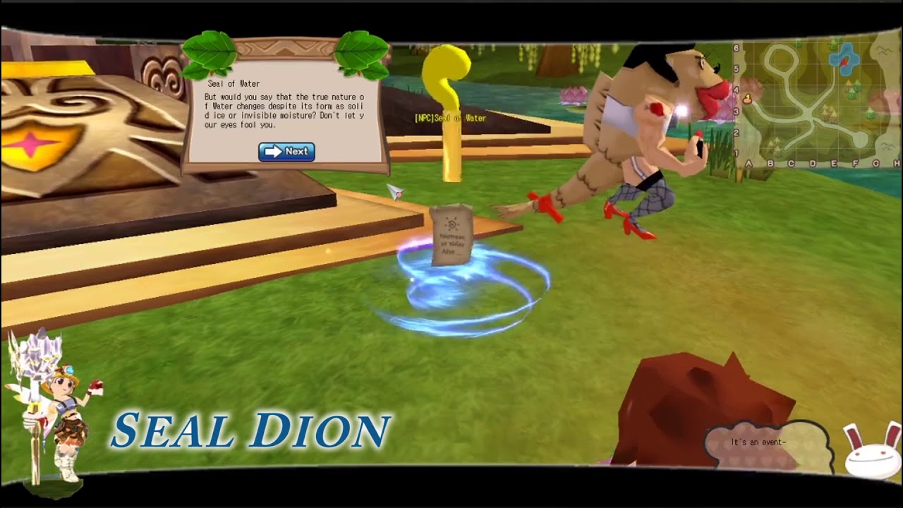 Quest 7 Demensi Seal Online - Seal BOD (Blade of Destiny)