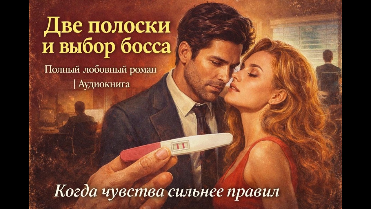 Две полоски и выбор босса 💔 Полный любовный роман | Аудиокнига | Когда чувства сильнее правил 💔