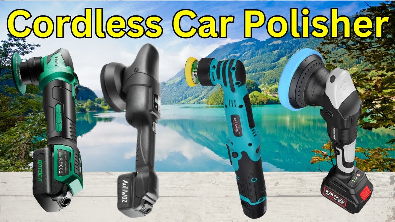 Top 5 Cordless Car Polisher For Beginners 2024 (Best Selling)