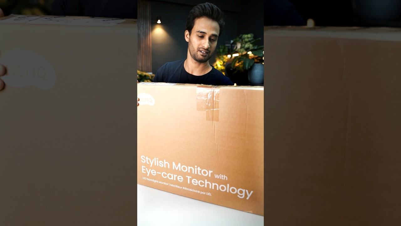 Unboxing BENQ 27 inch monitor  for true colour #unboxing #unboxingvideo #exposure