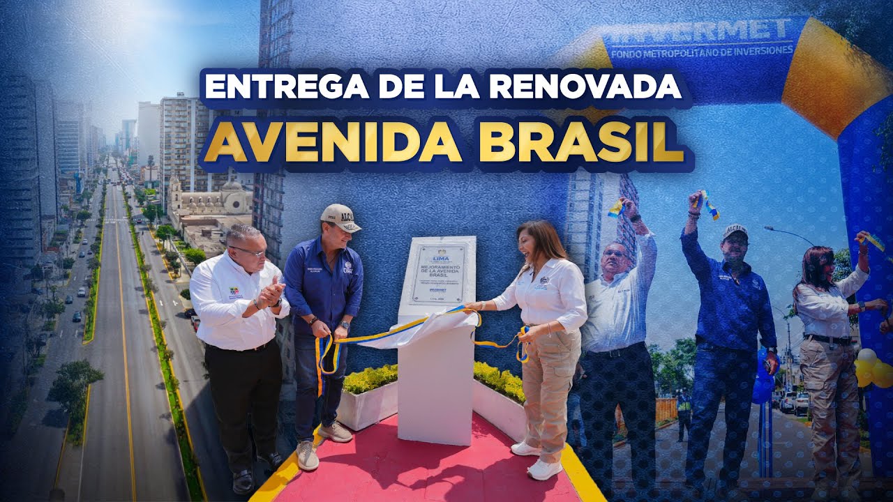 APERTURAMOS LA NUEVA AVENIDA BRASIL