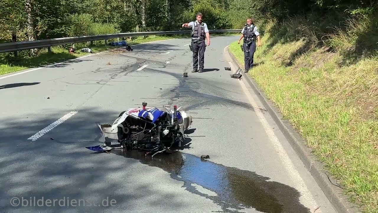 Tödlicher Motorradunfall im Sauerland