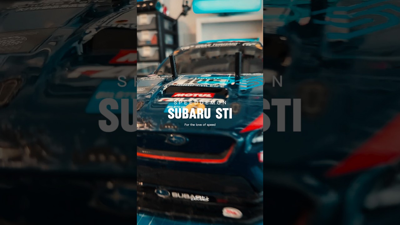 My favorite TAmiya tt-02 RC #rc #tamiya #rccars #subaru #stitch