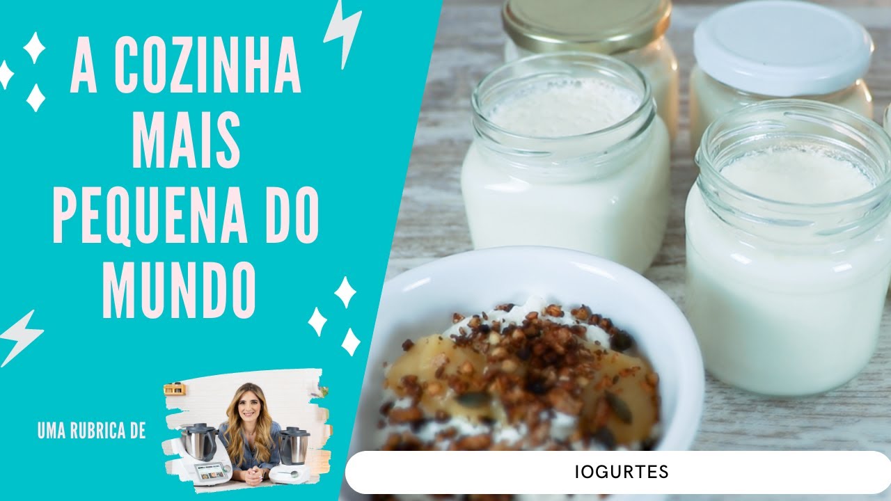 Receita Iogurtes caseiros (gregos e naturais) com a Bimby