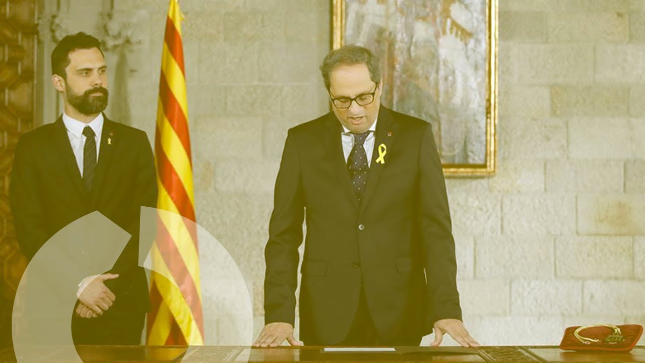 DIRECTO | Toma de posesión de Quim Torra y los consellers