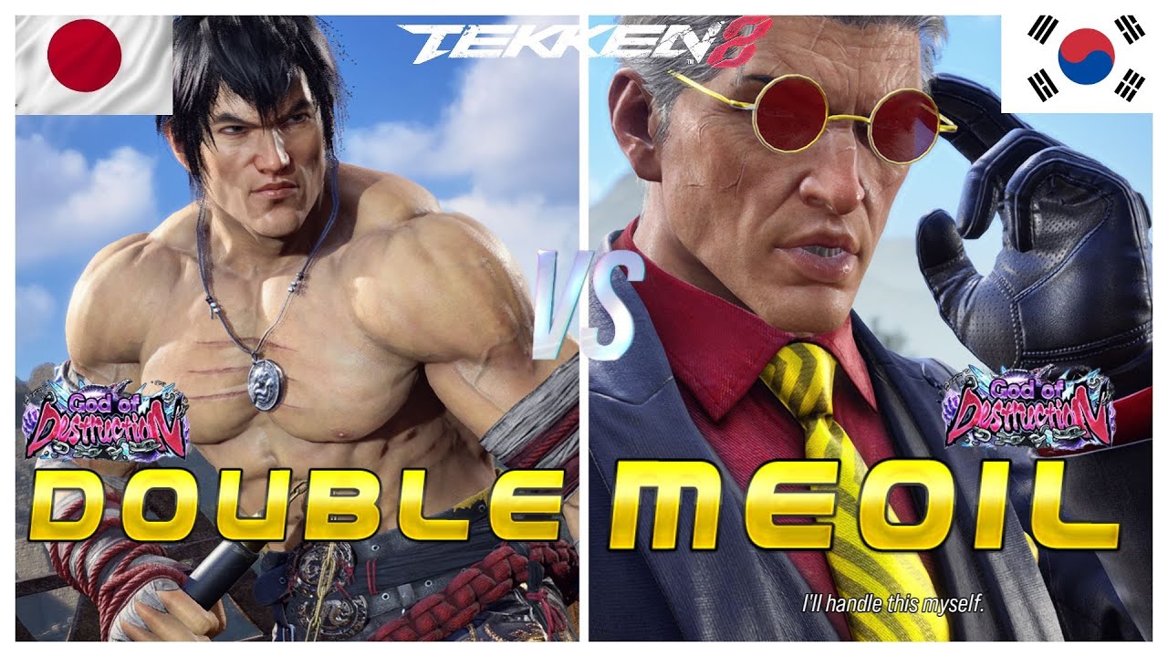 Tekken 8 ▰ DOUBLE (Rank #1 Law) Vs KDF MEOIL (Rank #1 Victor) ▰ Ranked Matches