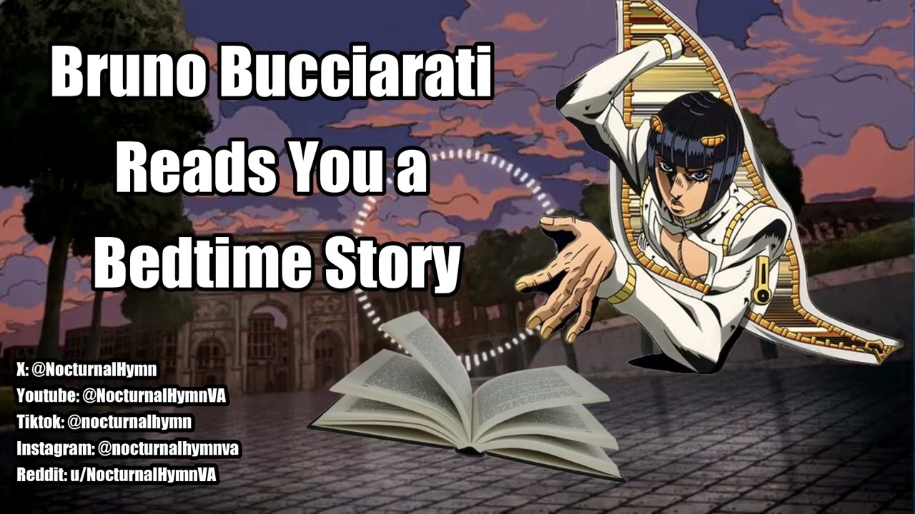 [ASMR] Bruno Bucciarati Reads You a Bedtime Story [Jojo's Bizarre Adventure]