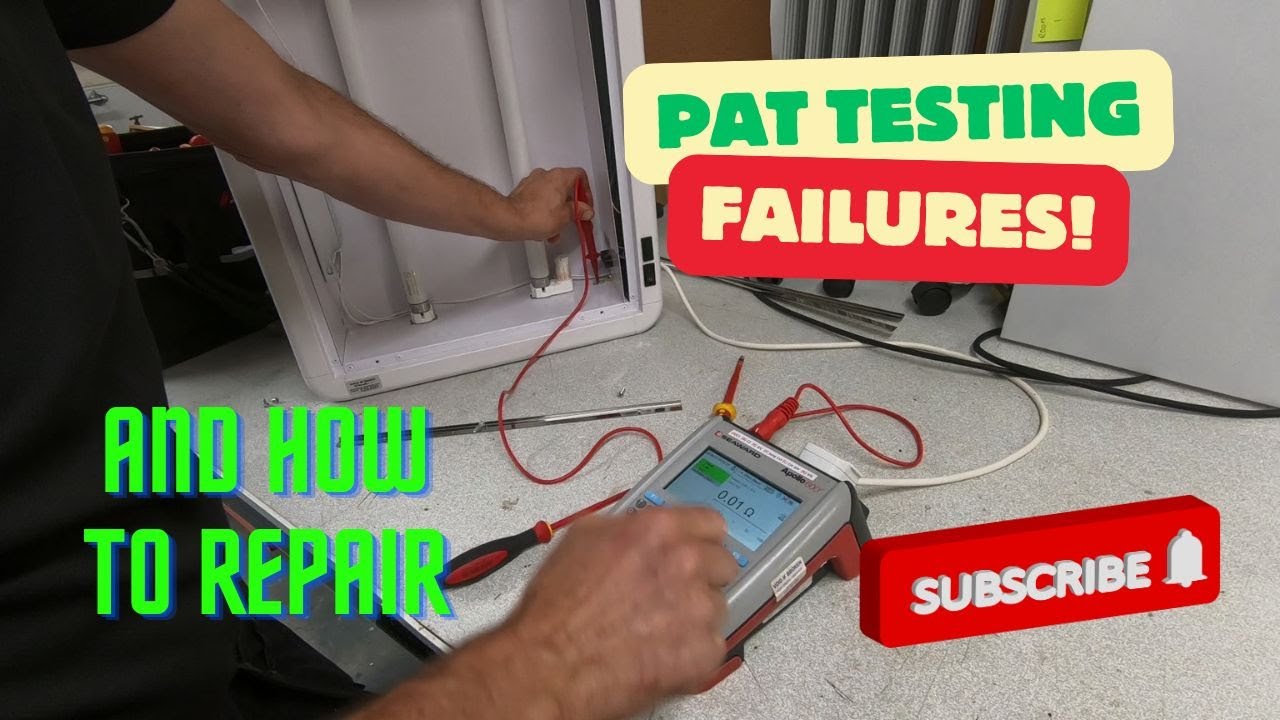 PAT Testing, failures and how to repair.