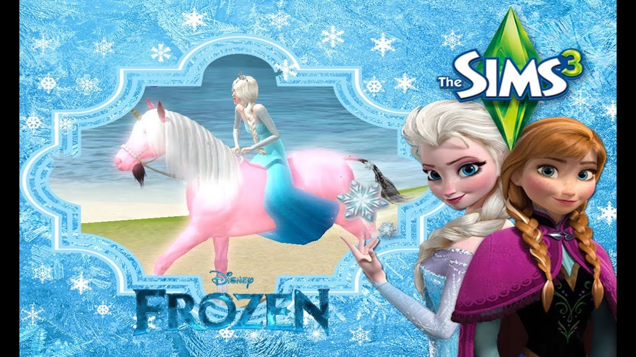 The Sims 3 Frozen #8 Unicorn ยูนิคอร์น 