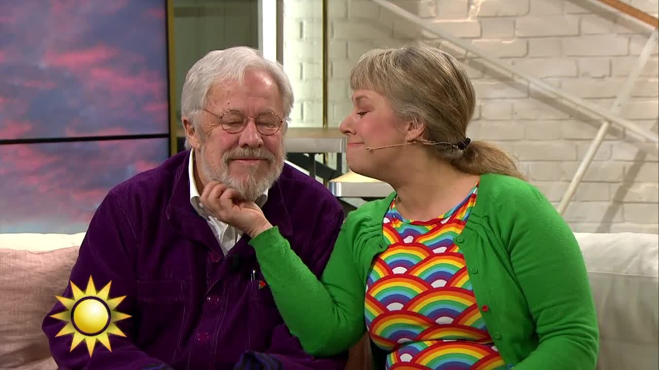 Sven Wollter: ”Så stolt så jag nästan gråter”  - Nyhetsmorgon (TV4)