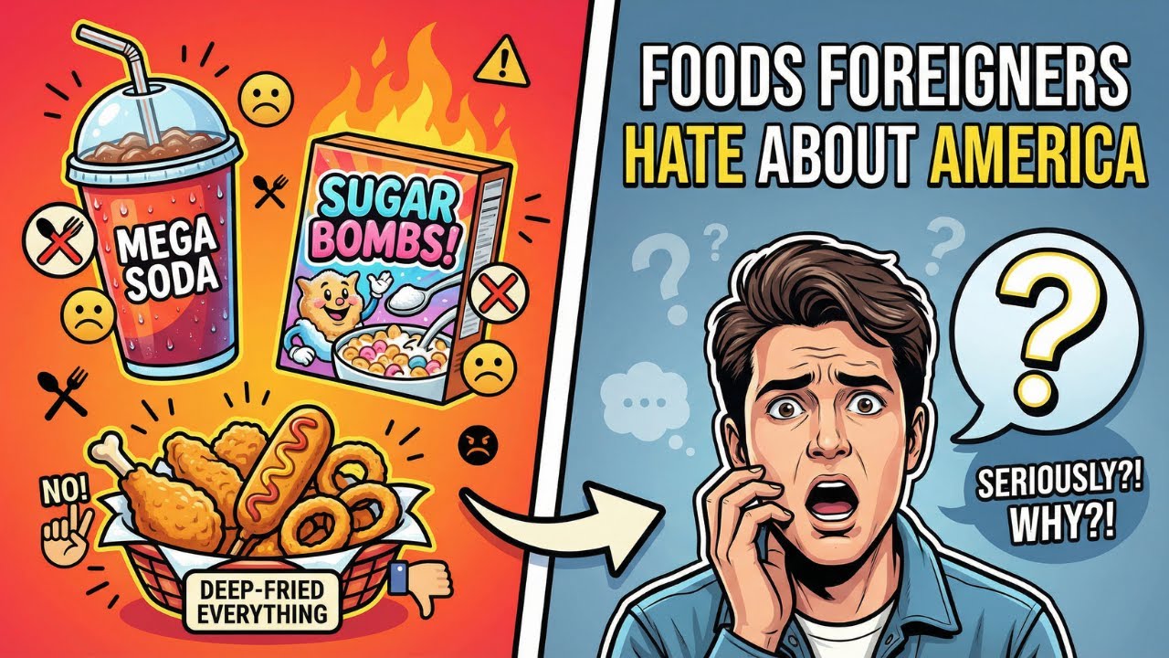 10 Things Foreigners Don't Like About American Food & 10 Foods They Can't Stand