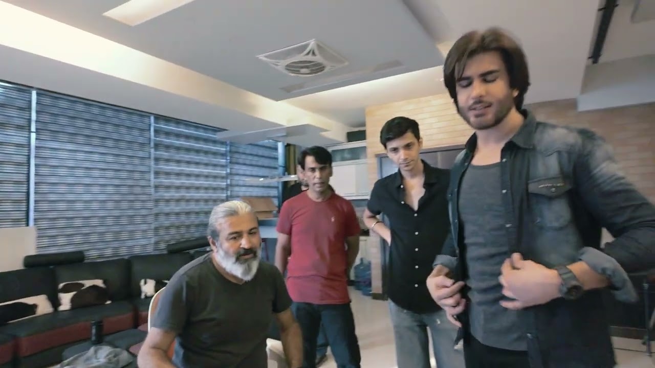 Shoot with imran abbas l behind the scene