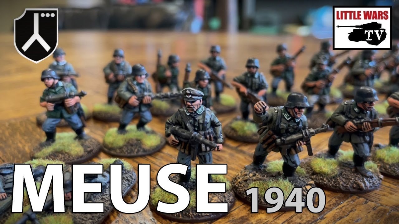 Военная игра «Переправа Роммеля через Маас» | Quick Strike AAR
