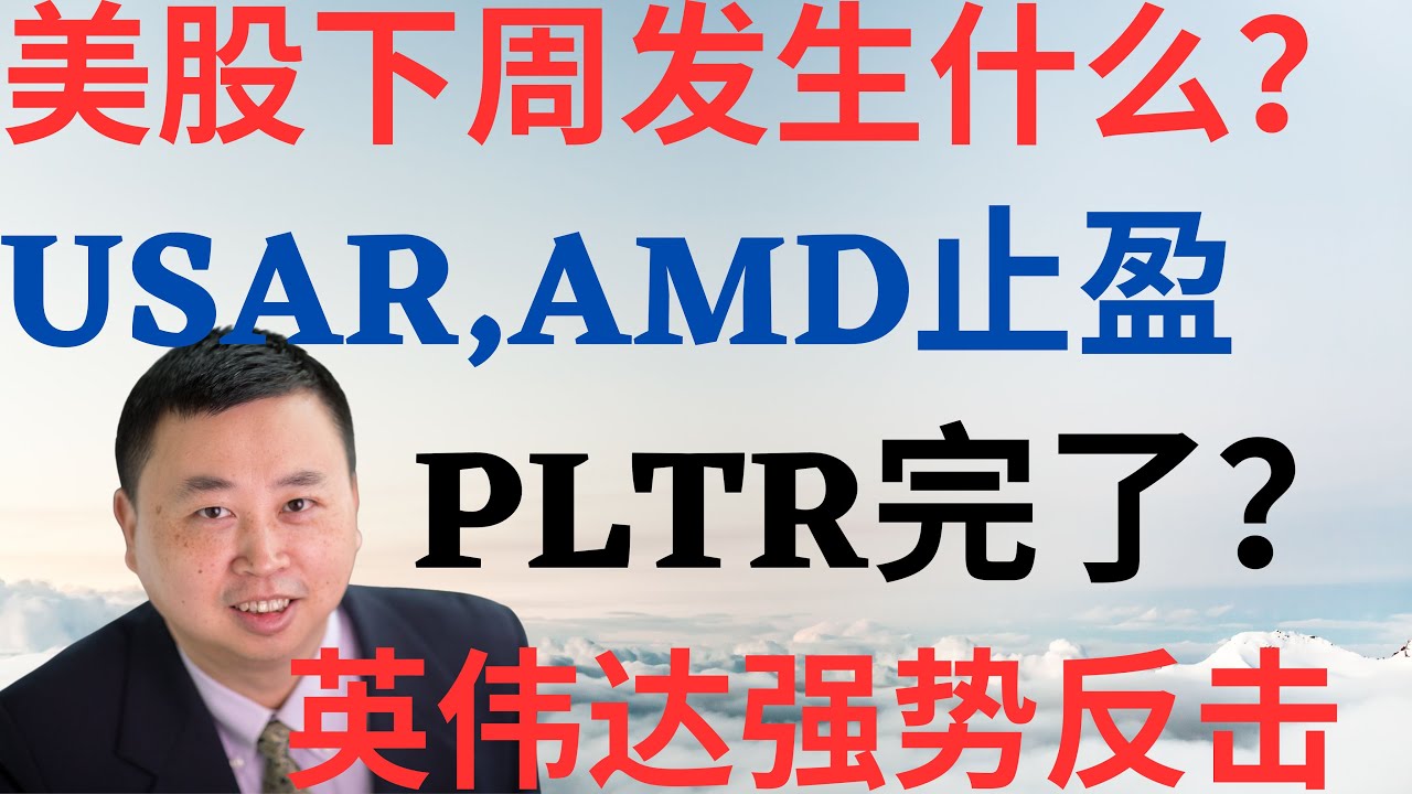 美股1124|美股下周发生什么?PLTR要完蛋了?为何止盈了USAR和AMD?英伟达强势反击! #pltr #amd #usar #nvda #美股分析 #drmikeinvest