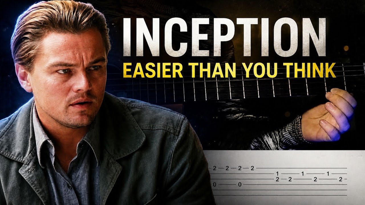 Time - Inception Guitar Tutorial (Easy Tabs) | Learn It Fast