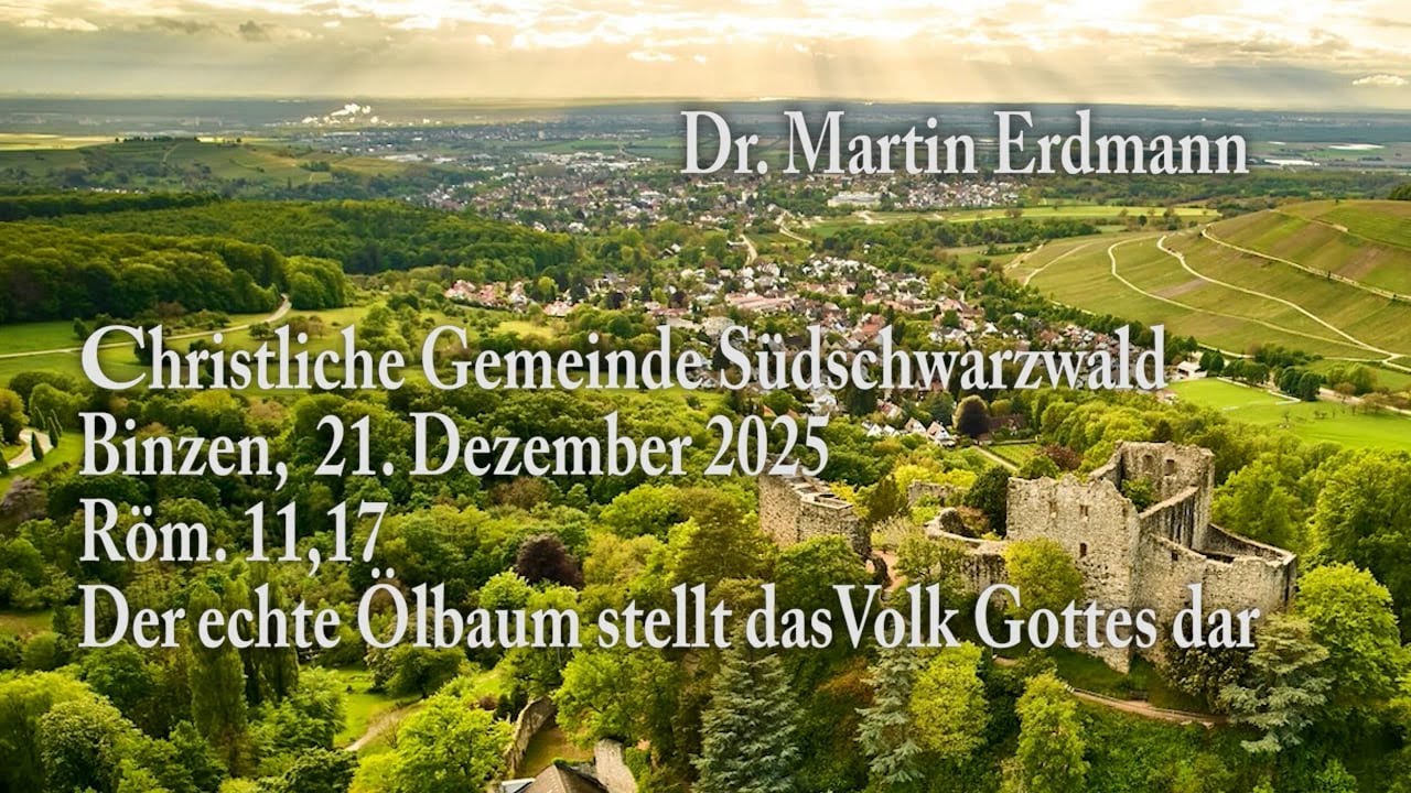 Der echte Ölbaum stellt das Volk Gottes dar