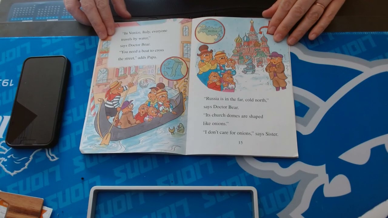 Bernstein Bears Around The World, read by Nana.pies