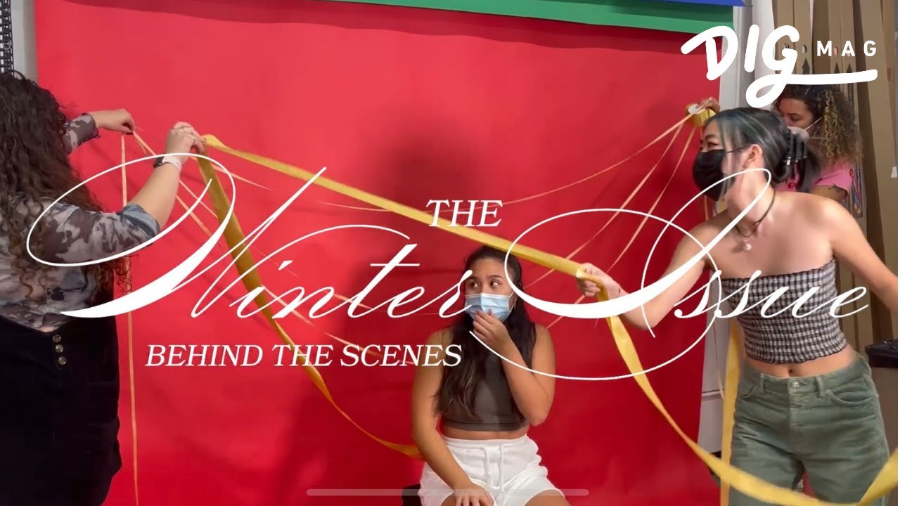 Behind the Scenes: DIG Winter 2021 Cover Shoot