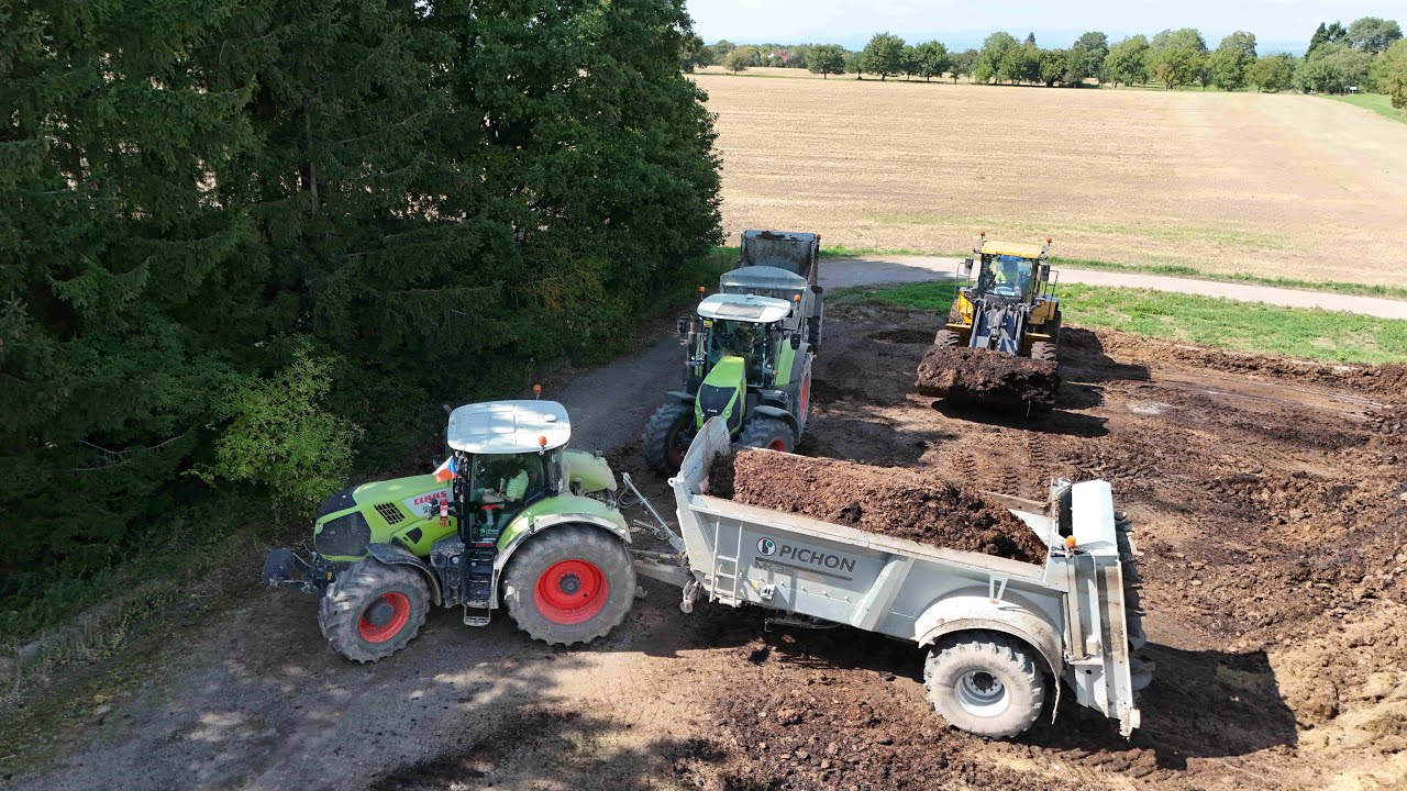 Rozmetání hnoje + podřývání | Farma Burian & AgroSlužby Novotný