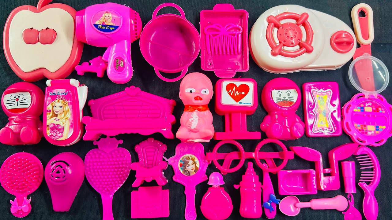 08:18 Minutes of Pink Toys ASMR l 🌸 Sleepy & Comforting Toys Sound’s (No Talking) 